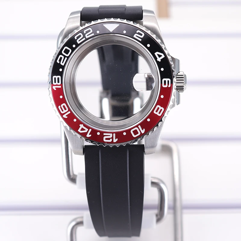 40mm Waterproof Watch Case with Rubber Strap 16 40mm Waterproof Watch Case with Rubber Strap - Image 16
