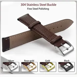 Genuine Leather Watch Band for 12mm to 24mm Watches 10 S5238841366b84f72bd926641206f0b8cp 27