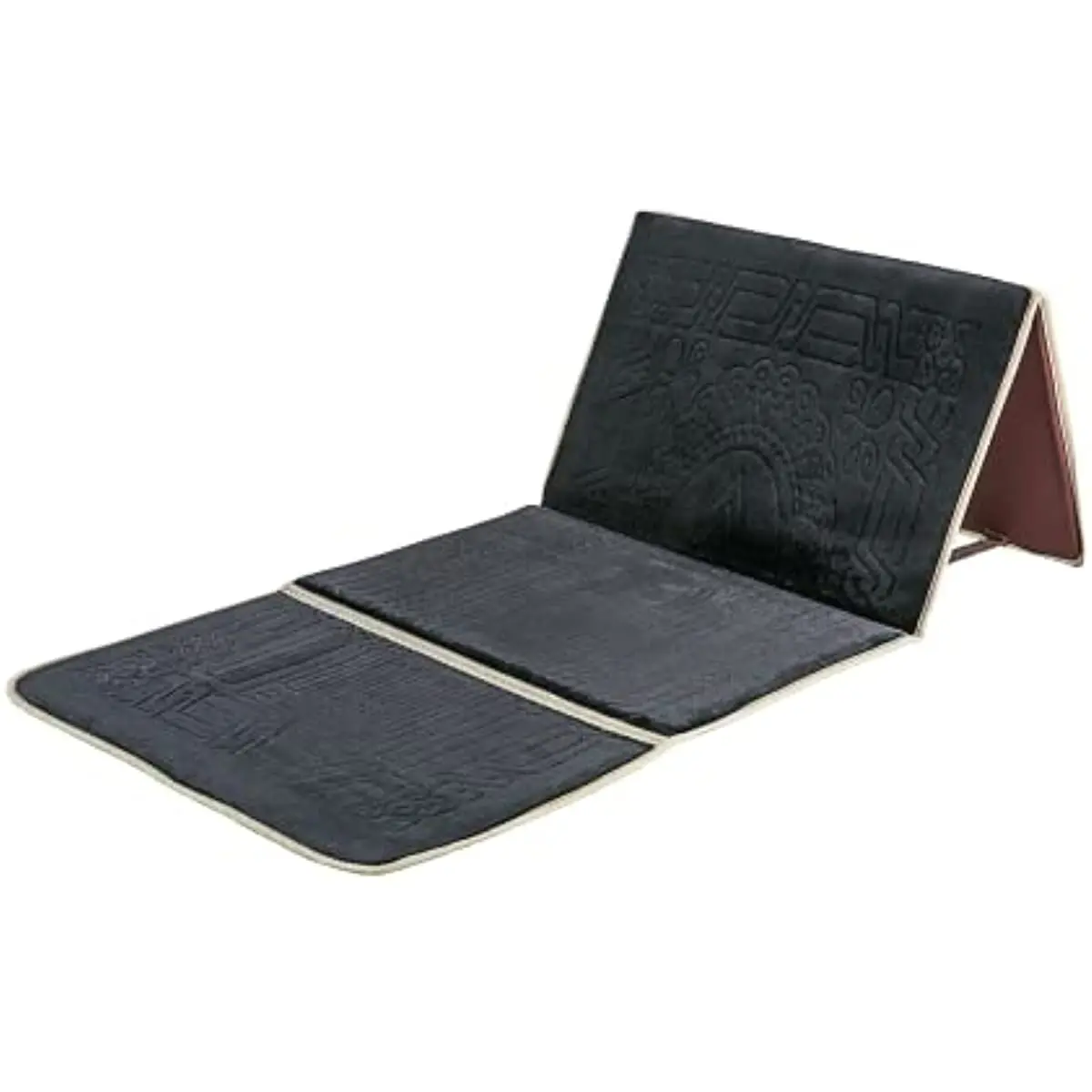 Foldable Muslim Prayer Mat with Backrest Support 6 Foldable Muslim Prayer Mat with Backrest Support - Image 6