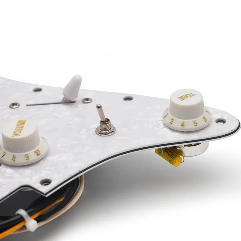 Alnico 5 Prewired ST Pickguard Set 3 Alnico 5 Prewired ST Pickguard Set - Image 3