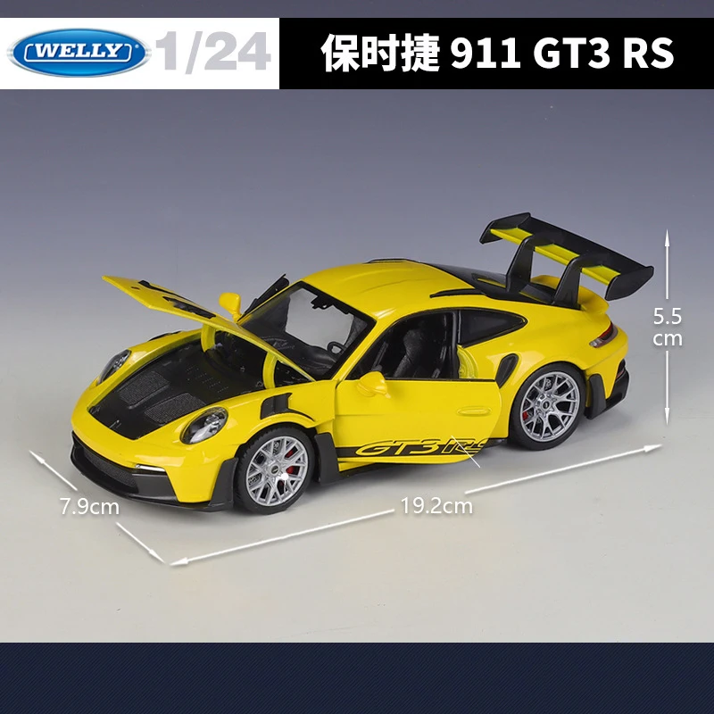 Porsche 911 GT3 RS 992 1:24 Diecast Model 2 Porsche 911 GT3 RS 992 1:24 Diecast Model - Image 2