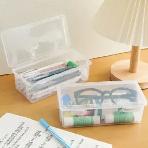 Transparent Pencil Case for Stationery Organization 12 S5339b422cf224aa6b8874da293e77a190