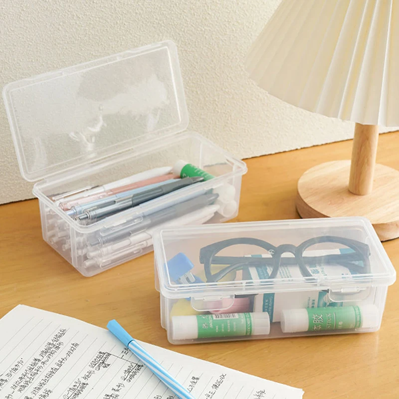 Transparent Pencil Case for Stationery Organization 4 Transparent Pencil Case for Stationery Organization - Image 4