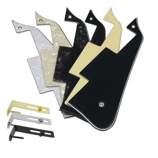 FLEOR LP Style Guitar Pickguard with Bracket - Image 2
