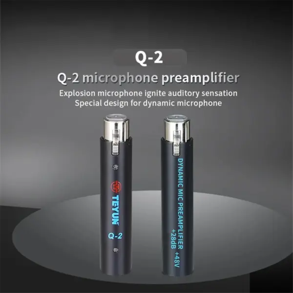 TEYUN Q2 Dynamic Microphone Preamplifier - Image 3