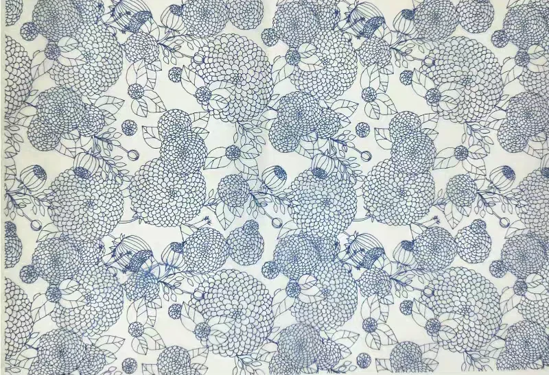 Blue and White Ceramic Underglaze Sticker Set 13 Blue and White Ceramic Underglaze Sticker Set - Image 13