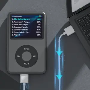 INNIOASIS 128GB Silver MP3 Player with Bluetooth 34 S542bf01c31d14694b5d89fdf5ebea175e