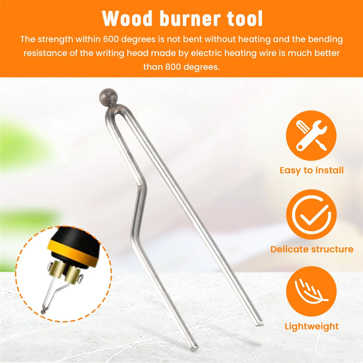 5 Metal Ball Tips for Wood Burning Tools 5 5 Metal Ball Tips for Wood Burning Tools - Image 5