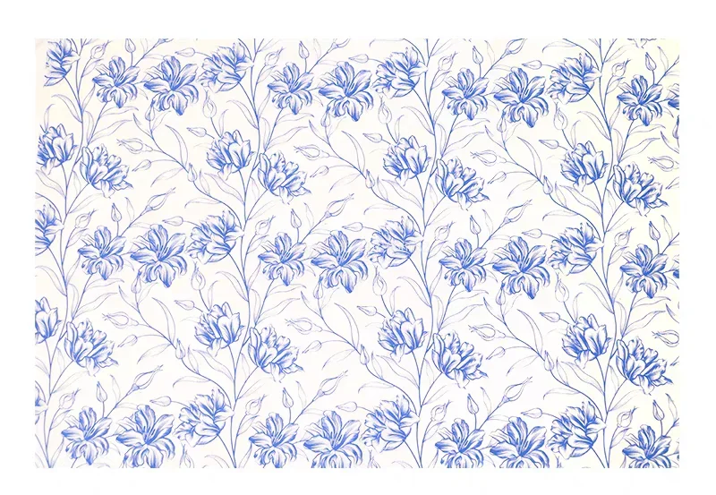 Blue and White Ceramic Underglaze Sticker Set 18 Blue and White Ceramic Underglaze Sticker Set - Image 18