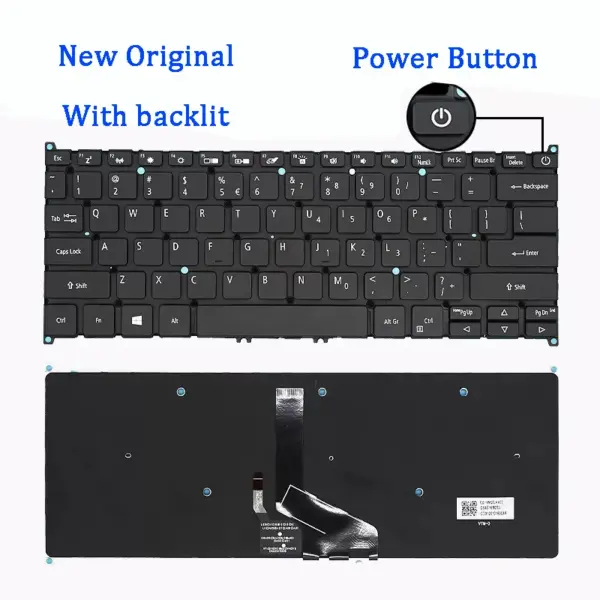 Original Laptop Keyboard for Acer N19C4 N19H4 SF314 - Image 5