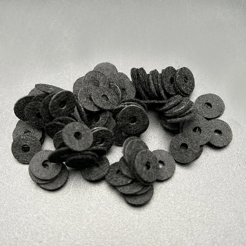 60Pcs Felt Washers for Guitar Strap Buttons 4 60Pcs Felt Washers for Guitar Strap Buttons - Image 4