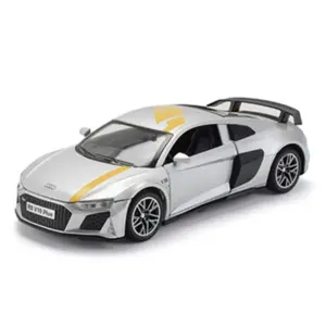 1:32 Audi R8 V10 Plus Diecast Model Car 17 S558834e712cd4a21a1bebe47760aefd3U