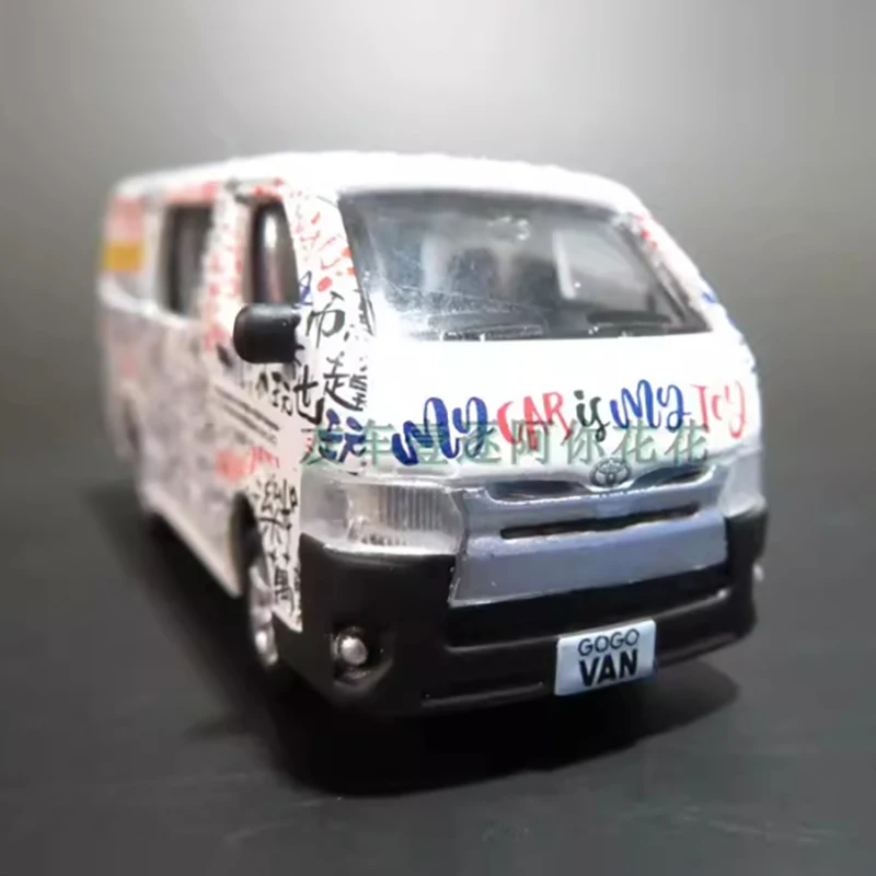 1:64 Scale Diecast HIACE GOGOVAN Model Van 6 1:64 Scale Diecast HIACE GOGOVAN Model Van - Image 6
