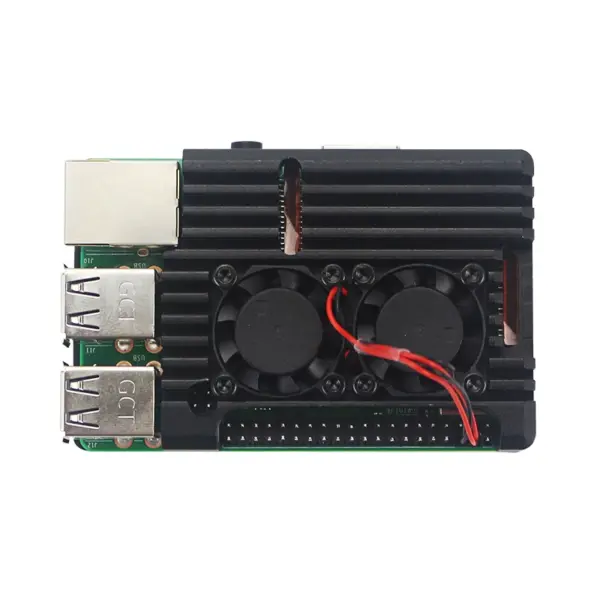 Raspberry Pi 3B+/3B Aluminum Cooling Case - Image 4