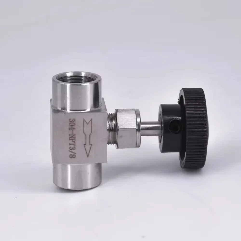 1/8" to 1/2" Stainless Steel Needle Valve 6 1/8" to 1/2" Stainless Steel Needle Valve - Image 6