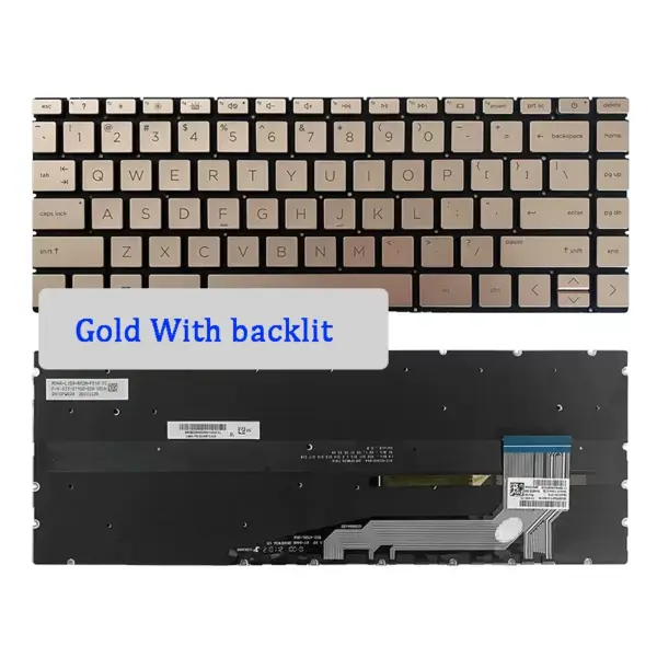 HP Laptop Keyboard Replacement for Models 13-BE 14-EH - Image 3