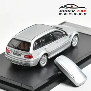 SH 1:64 M3 CSL E46 Wagon Diecast Model Car 52 S57cf0c8b9ef7495fb45d4c509b005e11w