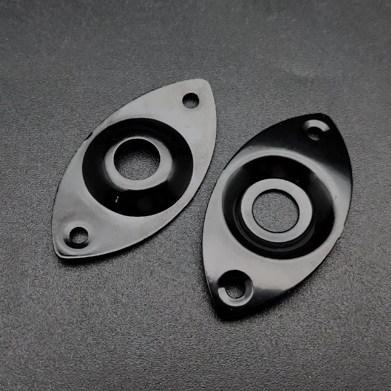 Metal Cat Eye Jack Plates for Electric Bass Guitar 7 Metal Cat Eye Jack Plates for Electric Bass Guitar - Image 7