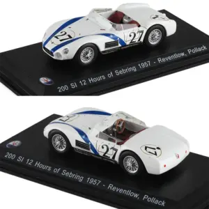 1981 MIURA SV Diecast Model in White 53 S586b50ae77b04c28818f1049c9d342b14