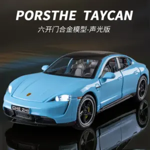 1:32 Scale Porsche Taycan Diecast Model Car 10 S58b3e50eec3749e79e3aa134d2e6f806X