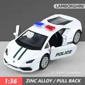 1:36 Scale Dubai Police Diecast Car Model Set 15 S5909d7759da64a58b1e945d08e873135B