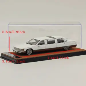 1/64 Scale Silver Fleetwood Diecast Model Car 13 S59168c4a6c3548dba6a444aa3b82a899V
