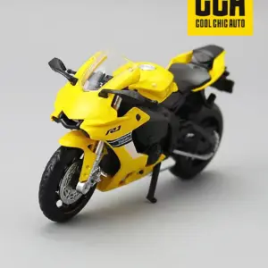1:18 Scale Matte Black Alloy Motorbike Model 8 S59702248289543d48e198e1224ae7077k