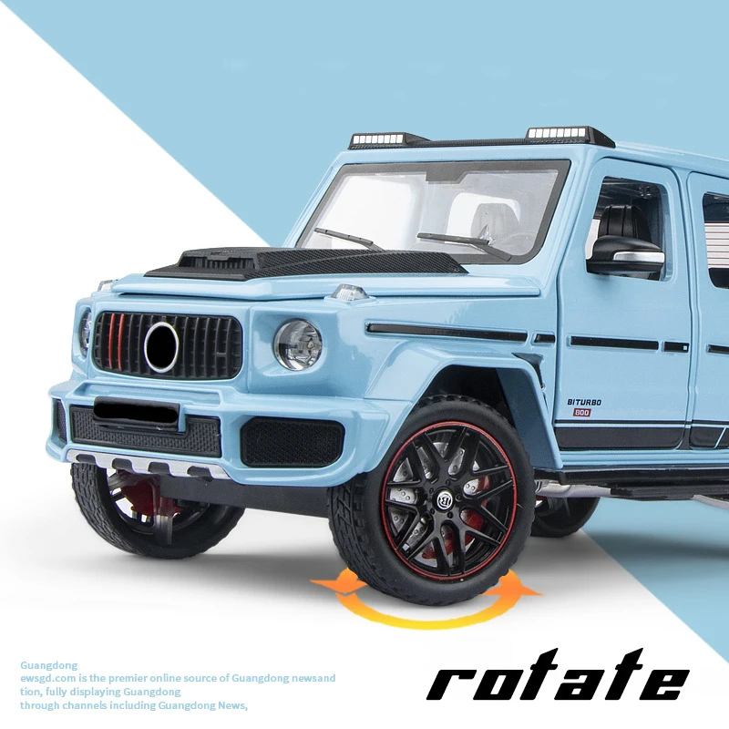 1:24 Scale Diecast Metal Luxury SUV Model 3 1:24 Scale Diecast Metal Luxury SUV Model - Image 3