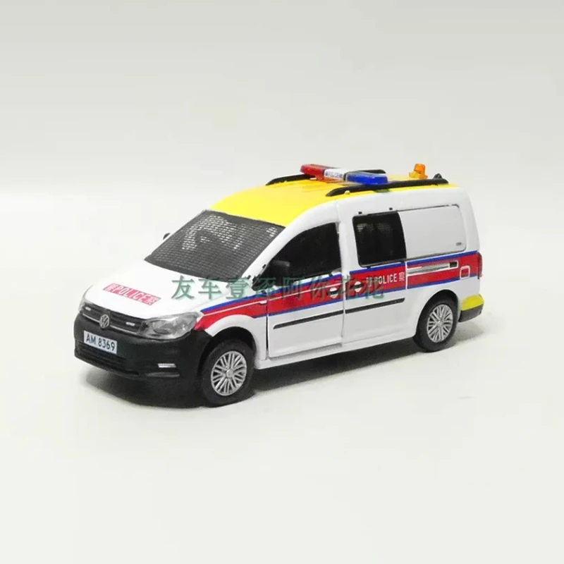 TINY 1/64 Scale Caddy Police Model Car 2 TINY 1/64 Scale Caddy Police Model Car - Image 2