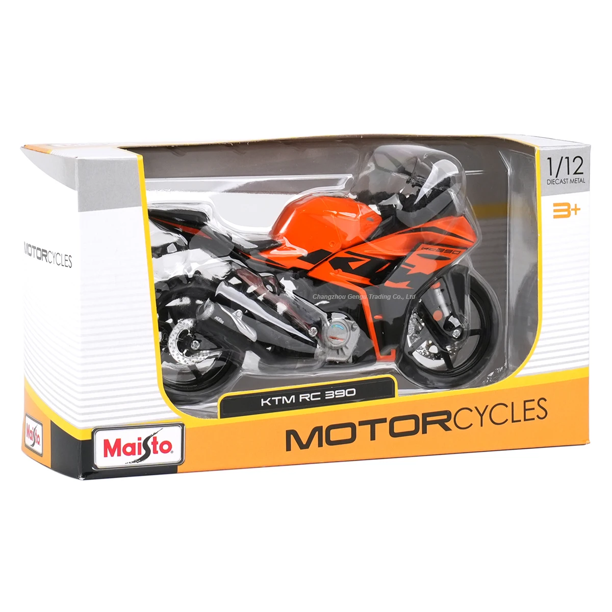 Maisto Diecast KTM RC 390 Motorcycle Model 3 Maisto Diecast KTM RC 390 Motorcycle Model - Image 3
