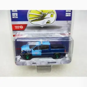 Diecast 1:64 2021 Silverado Police Model 8 S5a6ee45383ea40649082976a7dd930a3g
