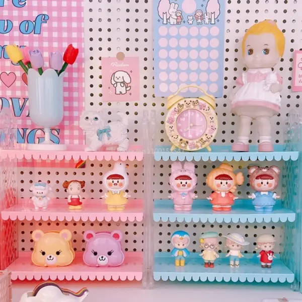 Fresh Lace 3-Layer Shelf for Cosmetics Display - Image 4