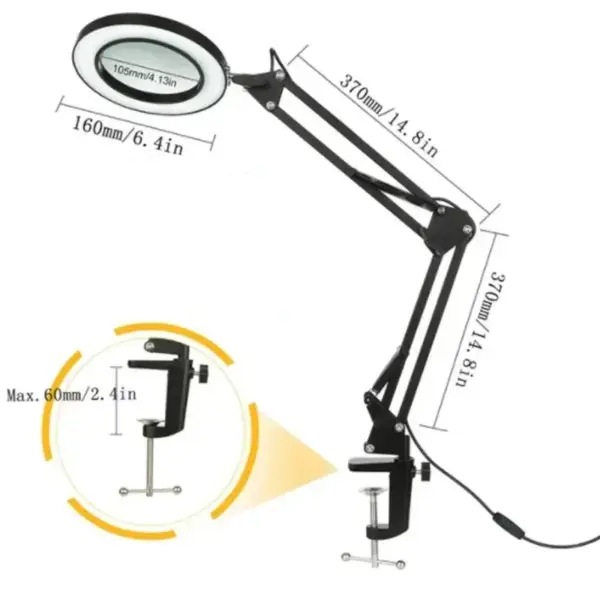 LED Magnifying Glass with 72 LEDs 8X/10X - Image 15