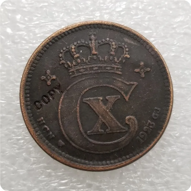 Denmark 5 Øre 1923 Replica Coin 2 Denmark 5 Øre 1923 Replica Coin - Image 2