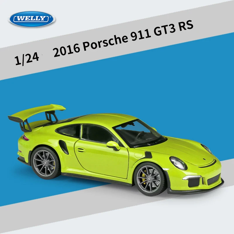 WELLY 1:24 Porsche 911 GT3 RS Diecast Model 9 WELLY 1:24 Porsche 911 GT3 RS Diecast Model - Image 9