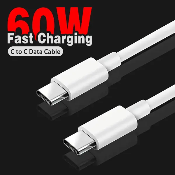 PD 60W USB C to USB Type C Cable - Image 7