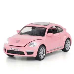 1:32 Diecast Volkswagen Beetle Pink Model Car 16 S5bbd063db7de4e7db93118fe40dc98c4L 2