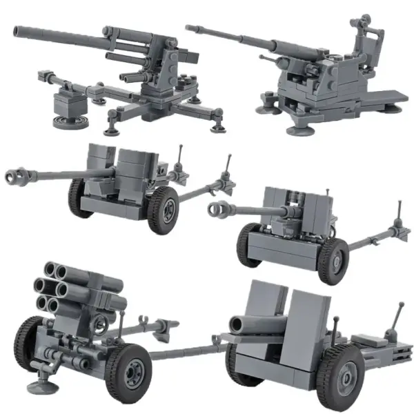 Miniature MP40 Submachine Gun Model X10 Set - Image 4