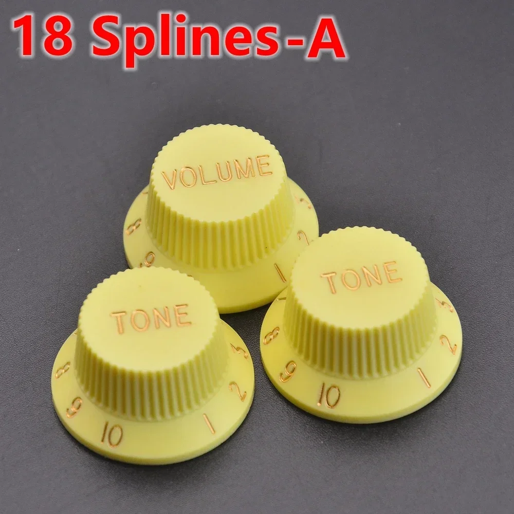Stratocaster Control Knob Set - 18/24 Spline 9 Stratocaster Control Knob Set - 18/24 Spline - Image 9