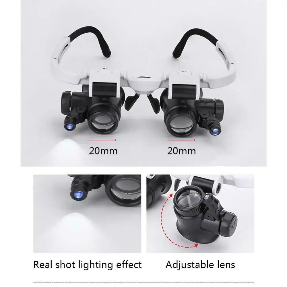 LED Magnifier with 8X, 15X, 23X Lenses 4 LED Magnifier with 8X, 15X, 23X Lenses - Image 4