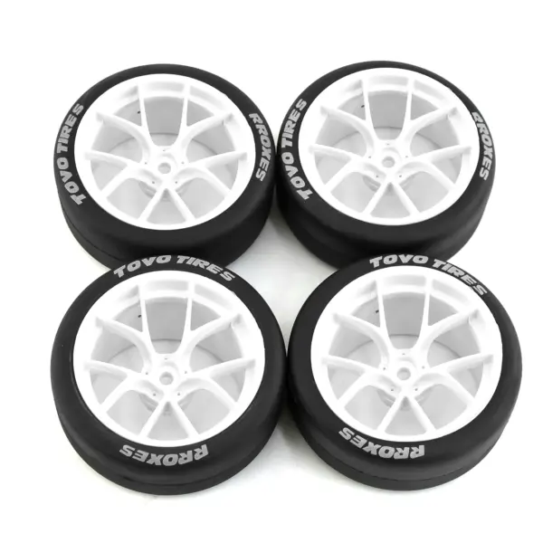 4pcs Drift Car Tires and Wheels for 1/10 RC - Image 9