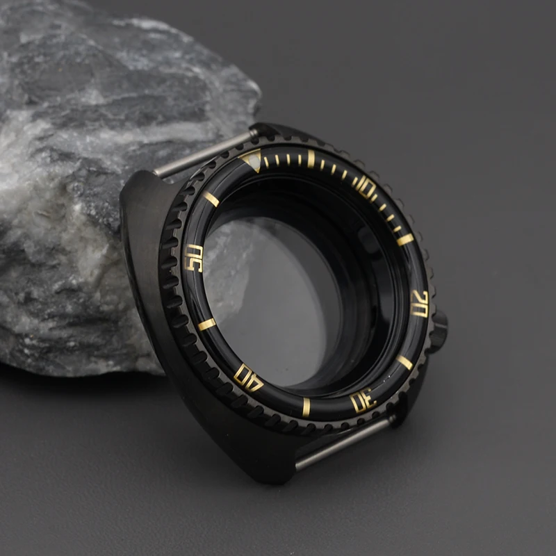 Black 6105 6309 Turtle Abalone Watch Case 13 Black 6105 6309 Turtle Abalone Watch Case - Image 13