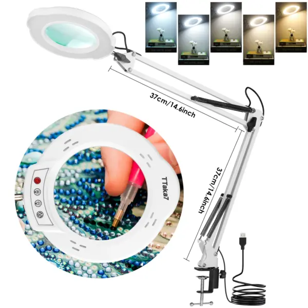 LED Magnifying Glass with 72 LEDs 8X/10X - Image 10