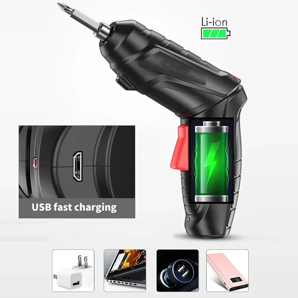 3.6V 1800mAh Cordless Electric Screwdriver Set 6 3.6V 1800mAh Cordless Electric Screwdriver Set - Image 6