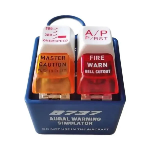 Boeing 737 Aural Warning Simulator Keychain - Image 9