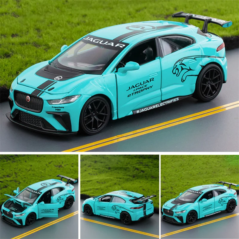 1:32 Jaguar I-PACE Alloy Model Racing Car 11 1:32 Jaguar I-PACE Alloy Model Racing Car - Image 11