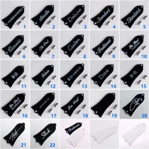 Black Hummingbird Truss Rod Cover for LP Guitars 5 S5e9f92d67f5c4046b7bdc1dbc98f81bfT 10