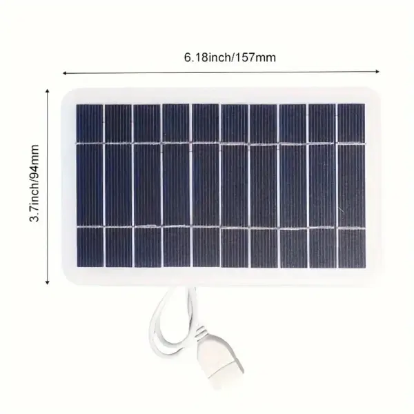 35W Portable Solar Panel for Outdoor Charging - Image 12