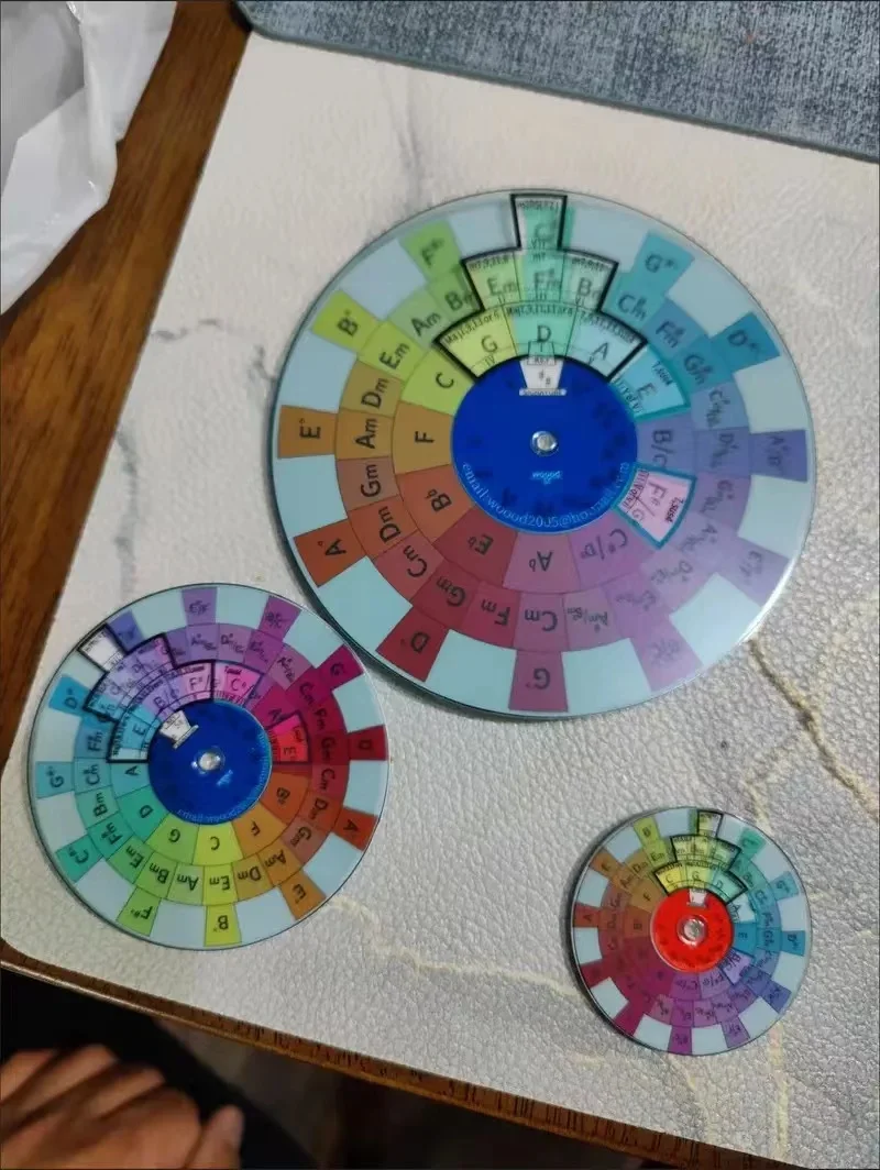 3 in 1 Guitar Chord Wheel for Music Theory 2 3 in 1 Guitar Chord Wheel for Music Theory - Image 2