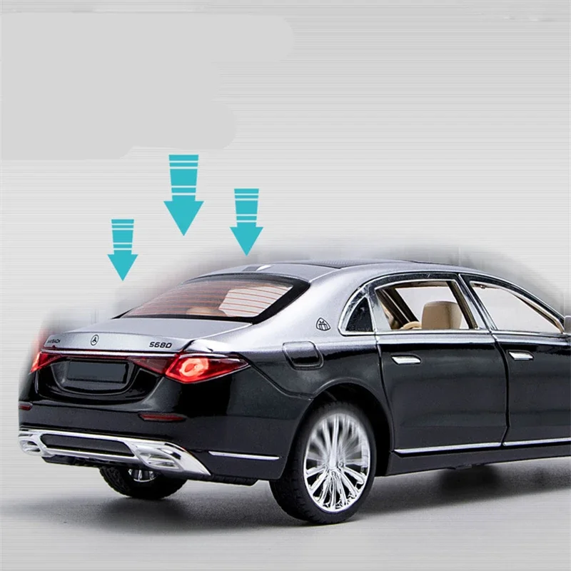 1:24 Maybach S680 Diecast Model Car 6 1:24 Maybach S680 Diecast Model Car - Image 6